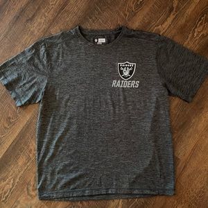 NFL Raiders dry fit t-shirt Sz L